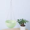 Basket Hanging Planter With Drainage Hole Outdoor Plant Container Garden Flower Pot