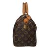 Used Louis Vuitton Monogram Speedy 25 M41528 Boston Bag Brown Authentic 1215