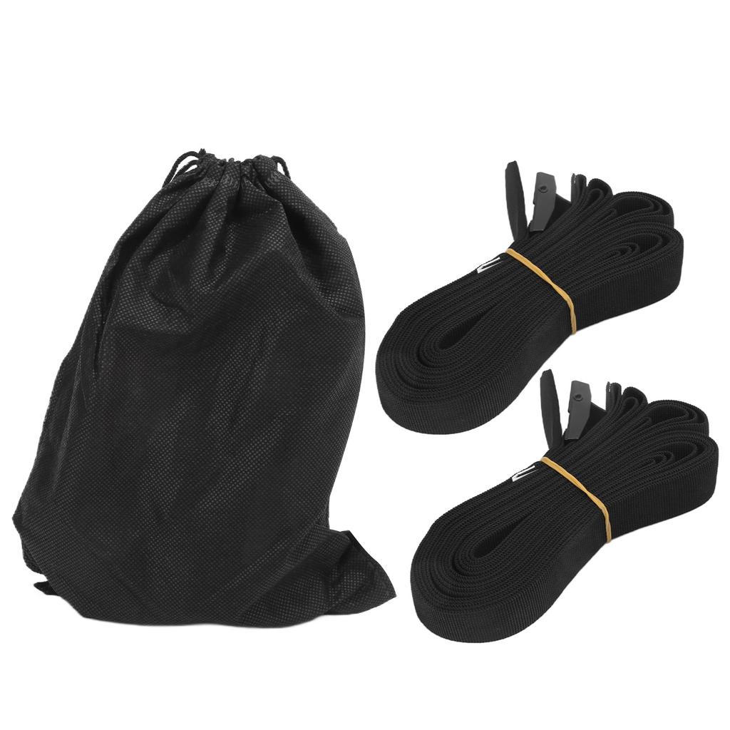 2 Pcs Surf Roof Kayak Strap Surfboard Canoe Tie Down Straps for SUP Trucks Luggage3.6M