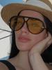 Vintage Retro Metal Double Bridges Round Sunglasses Women Punk Gradient UV400 Fashion Eyewear Trending Shades