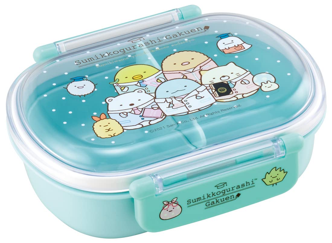 Skater Antibacterial Lunch Fluffy Sumikko Gurashi School Made in (skater) Children s Box, Packing, 360ml, Girl s Design, Japan, QAF2BAAG-A