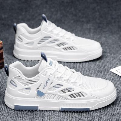 Baskets Décontractées pour Homme Été Légères Respirantes Chaussures Plates Chaussures Vulcanisées pour Homme Mode Polyvalentes à Lacets Chaussures de Jogging 2024