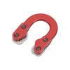 D-loop per Arco Compound D-loop in Metallo con Cacciaviti Accessori per Tiro a Bersaglio Rosso