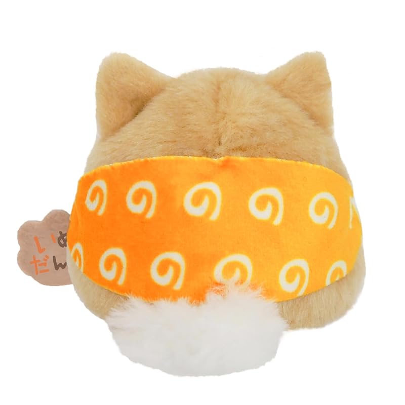 Sanei Boeki Dango Friends "Inu Dango" Akita Size: Approx. W7.5 X D6 X H7cm Plush Toy