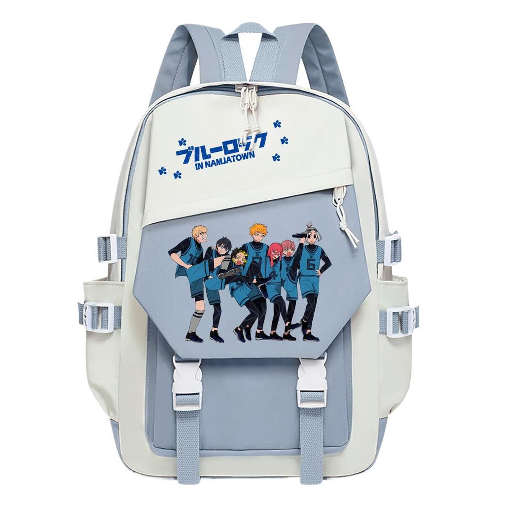 Animation Peripheral Style School Bag Campus Male And Female Students Casual Versatile Composite Cloth Backpack
