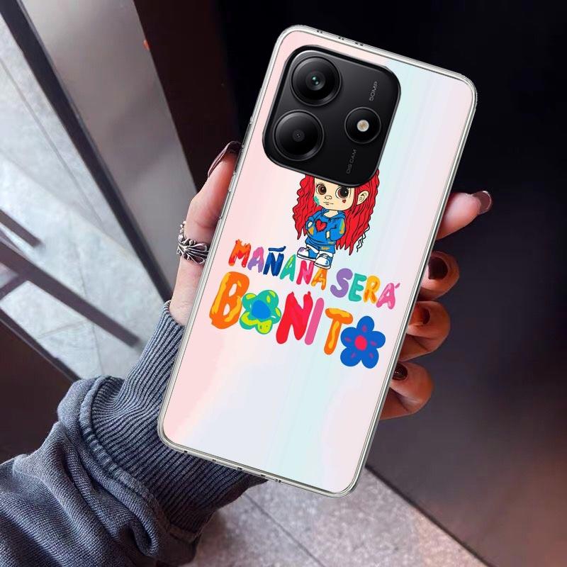 Karolg M-Manana Sera B-Bonito Phone Case For Xiaomi Redmi Note 10 11 12 13 14 15 Pro Plus 11S 12S 14S 11T 11E 10S Soft TPU Back