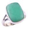 Natural Chrysoprase Gemstone Handmade 925 Solid Sterling Silver Ring Size 9 P3g01