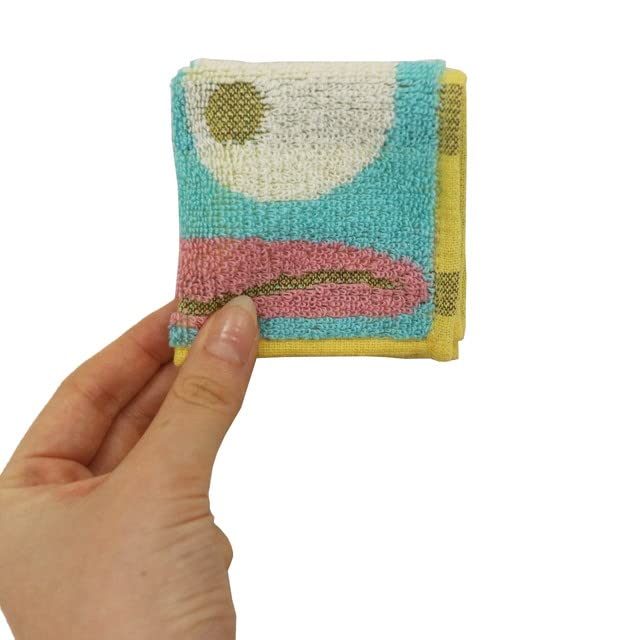 Marushin Mame Sanrio Mini 15 X 15cm Towel, Mamehangyodon, Size, 3005055700, Approx.