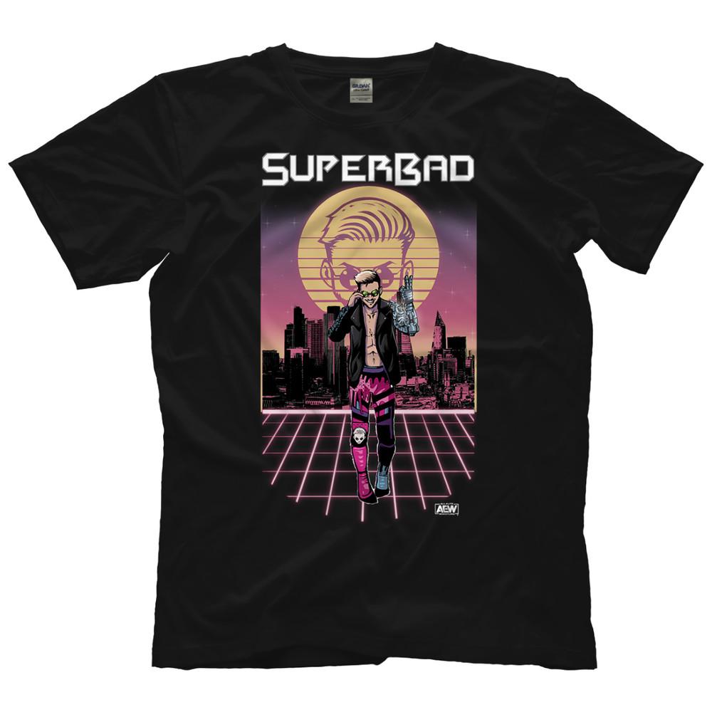 

Kip Sabian SuperBad RoboArm AEW Official TShirt Unisex T-Shirt S