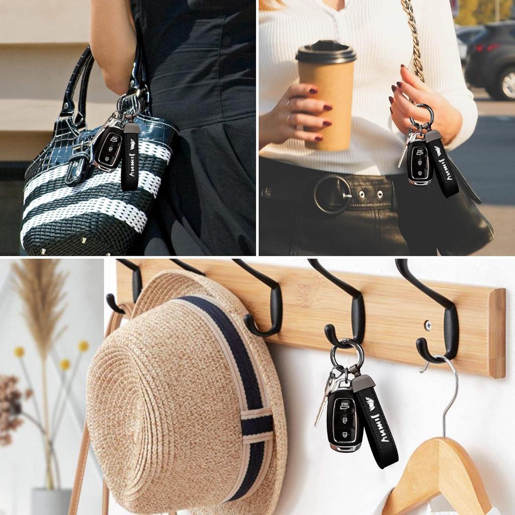 Chaveiro de Carro Leve Moda Couro Uso Doméstico Motocicleta Bicicleta Chave
