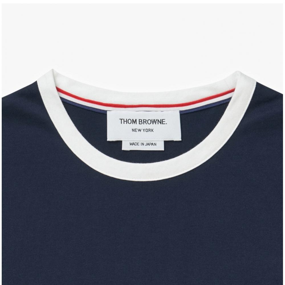 Tom Brown FjS075a 00042 415 ContraSt Trim Women S Short Sleeve Tee