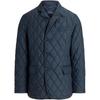 Polo Ralph Lauren Solid Color Long Sleeve Quilted Zip Collar Jacket Men Jackets Blue 710938508-001