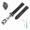 Swatch X OMEGA Rubber Strap with D-Buckle (Black & Gray/Moon)