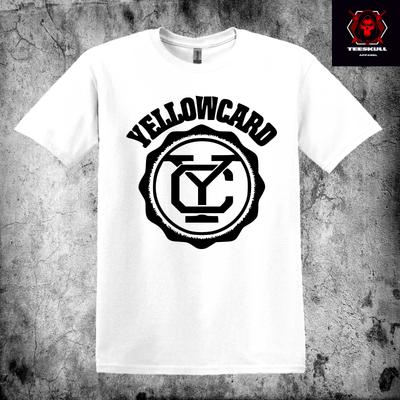 26 Yellowcard Pop Punk Rocková Kapela Tričko Heavy Bavlna Unisex Tričko S-3XL Unisex Tričko
