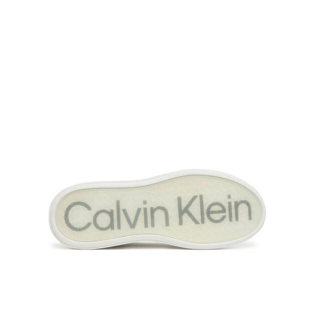 Мужские кроссовки Calvin Klein Low top lace up lth hm0hm01016 белые