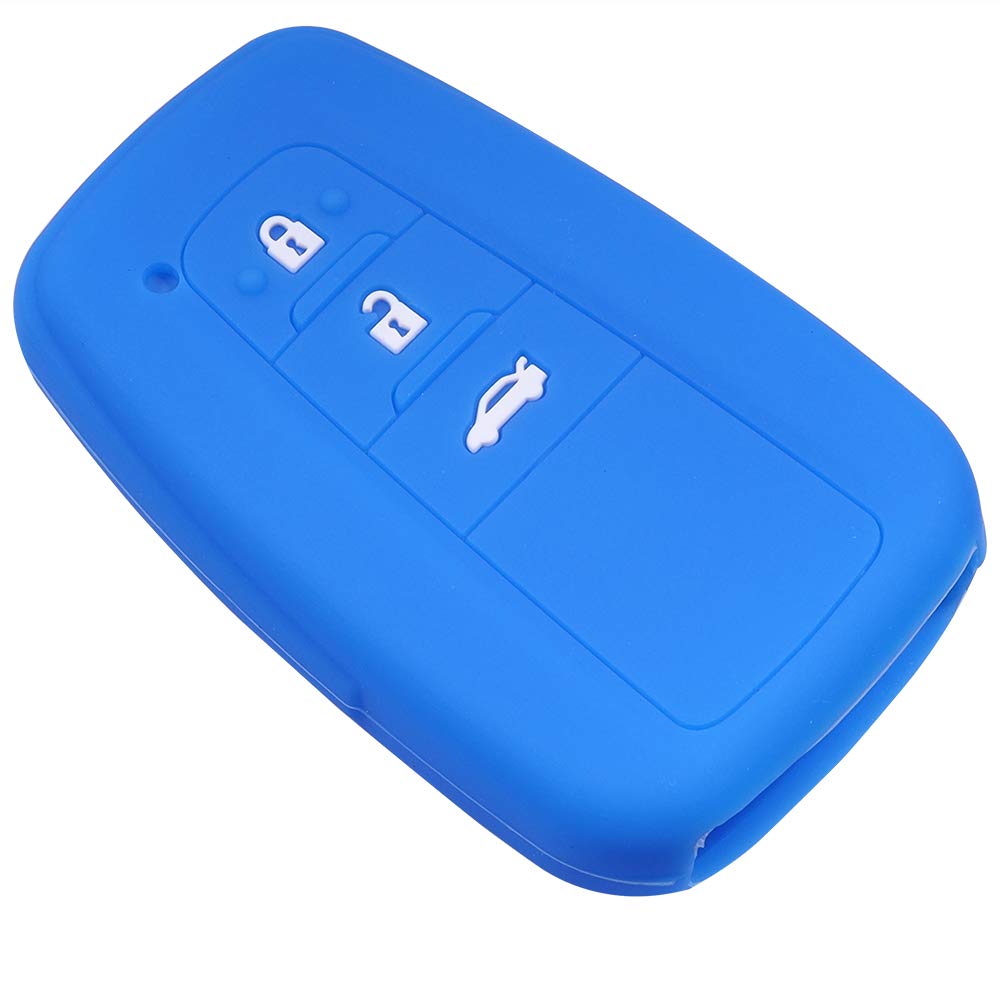 Lcyam Key Fob Cover Case - 2/3/4 Button Car Key Cover for Toyota C-HR,