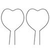 2pcs Vine Plant Support Wire Iron Garden Trellis Potted Climbing Plants Holder Rack