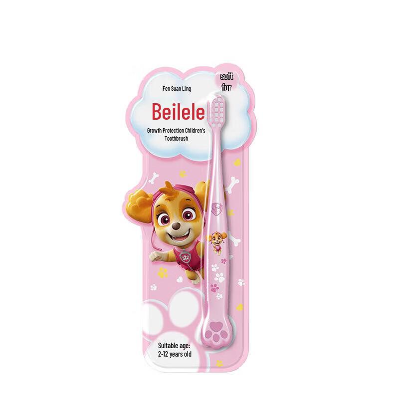 Leng Suan Ling Paw Patrol Kinder Zahnbürste mit weichen Borsten (2er-Pack)