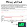 DC 10-100V 100A 200A 300A Medidor de Capacidade de Bateria Coulomb Monitor de Capacidade Testador Coulomb Voltímetro Amperímetro Wattímetro