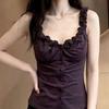 Korean Spice Girl Style Sexy and Beautiful Suspender Small Vest Women's Summer Design Sense Niche Waist Chic Sleeveless Top