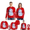 Festive Women's Xmas Jumper With Soft Material And Breathable Long Sleeves