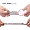1PC Reusable Extension Condom Penis Sleeve Male Enlargement Time Delay Spike Clit Massager Cover Crystal Clear Condoms For Adult