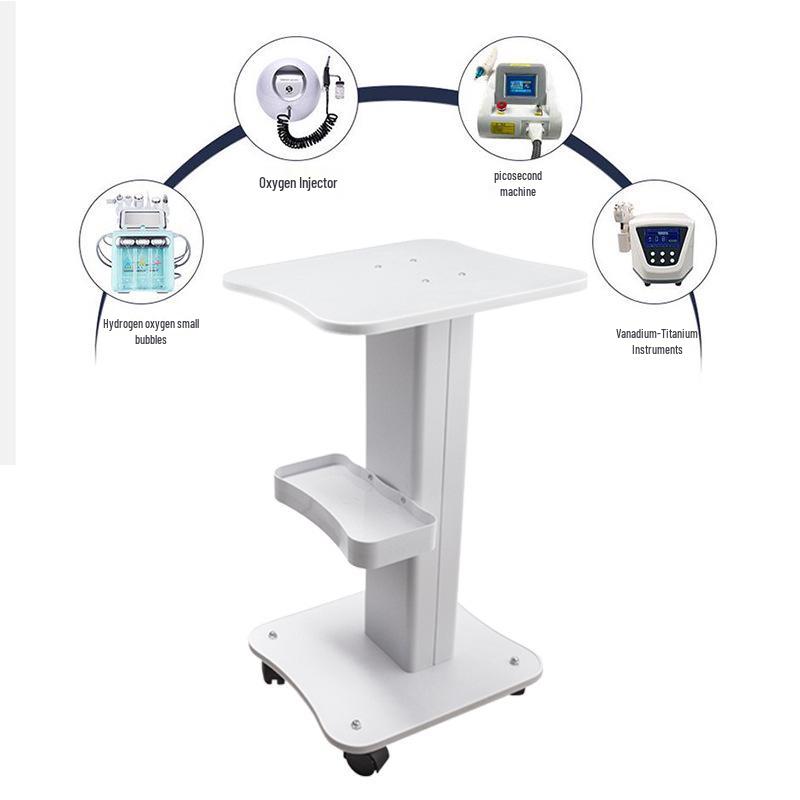 Beauty Salon Mobile Trolley for Nail Art & Microblading - Anti-Aging Instrument Tray & Portable Stand