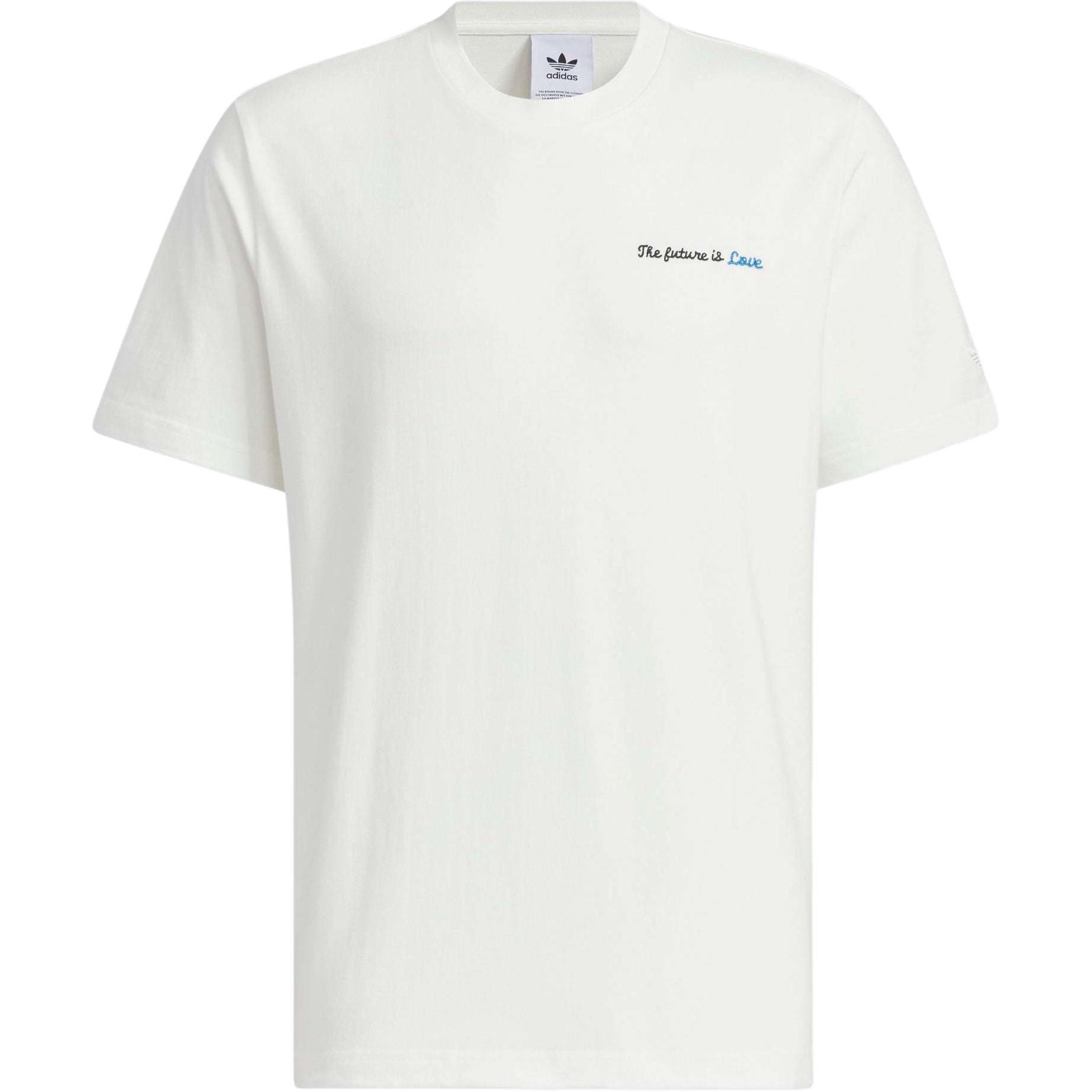 

Adidas Originals Chinese V-Day Graphic T-Shirt Comfortable Soft Breathable Short Sleeve Unisex T-Shirt White JM7292 2XL