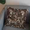 2D Colorful Leopard-Print Pillow For Decor Pattern Cushion Cover Suitable For Sofa Bedroom Car Pillow Cover