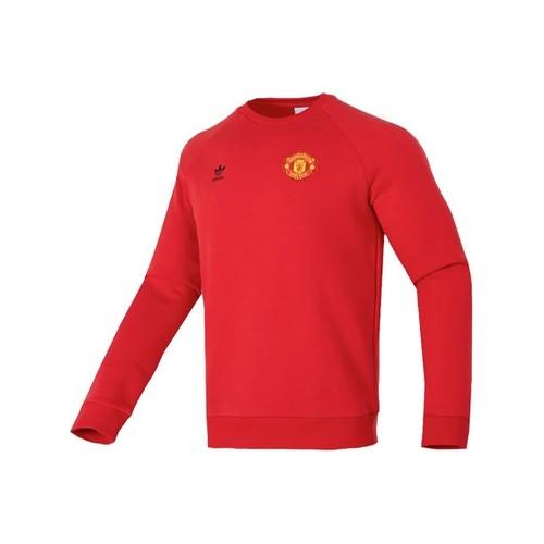 adidas Originals Men s Running Crewneck Long-Sleeve Sweatshirt, Red XL красный