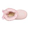 UGG Faux Suede Round Toe Mid Calf Warm Boots Kids Boots Pink 1103617T-SLPN
