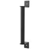 Carbon Steel Barn Door Handle Heavy Duty Pull Handle for Sliding Door Closet