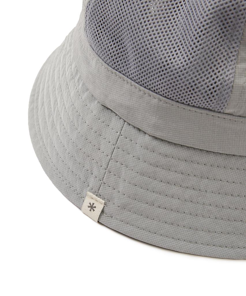SNOWPEAK APPAREL Mesh 6-Panel Bucket Hat Gray (S24Mufbh76)
