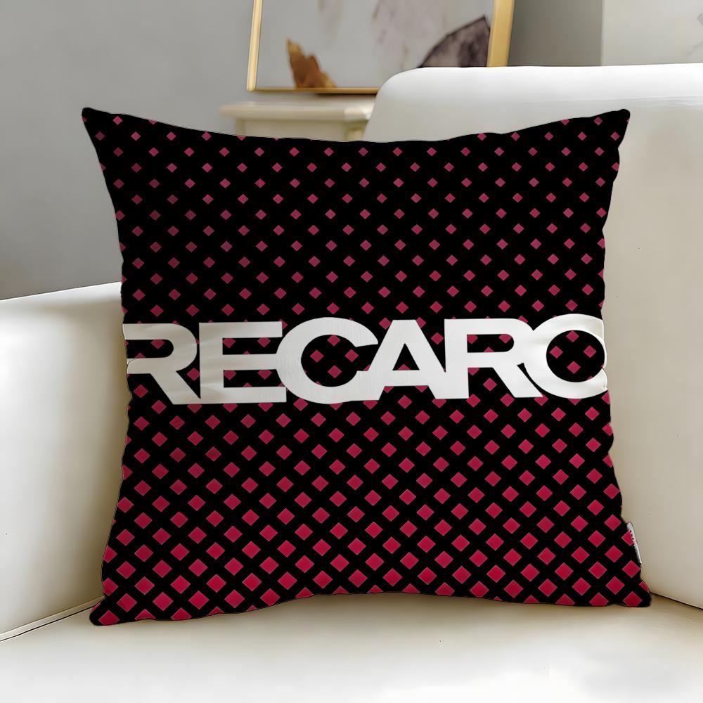 classic brand Recaro Cushion Cover Soft & Easy-Wash Pillow Case – Versatile for Couch, Bed, Travel and Office