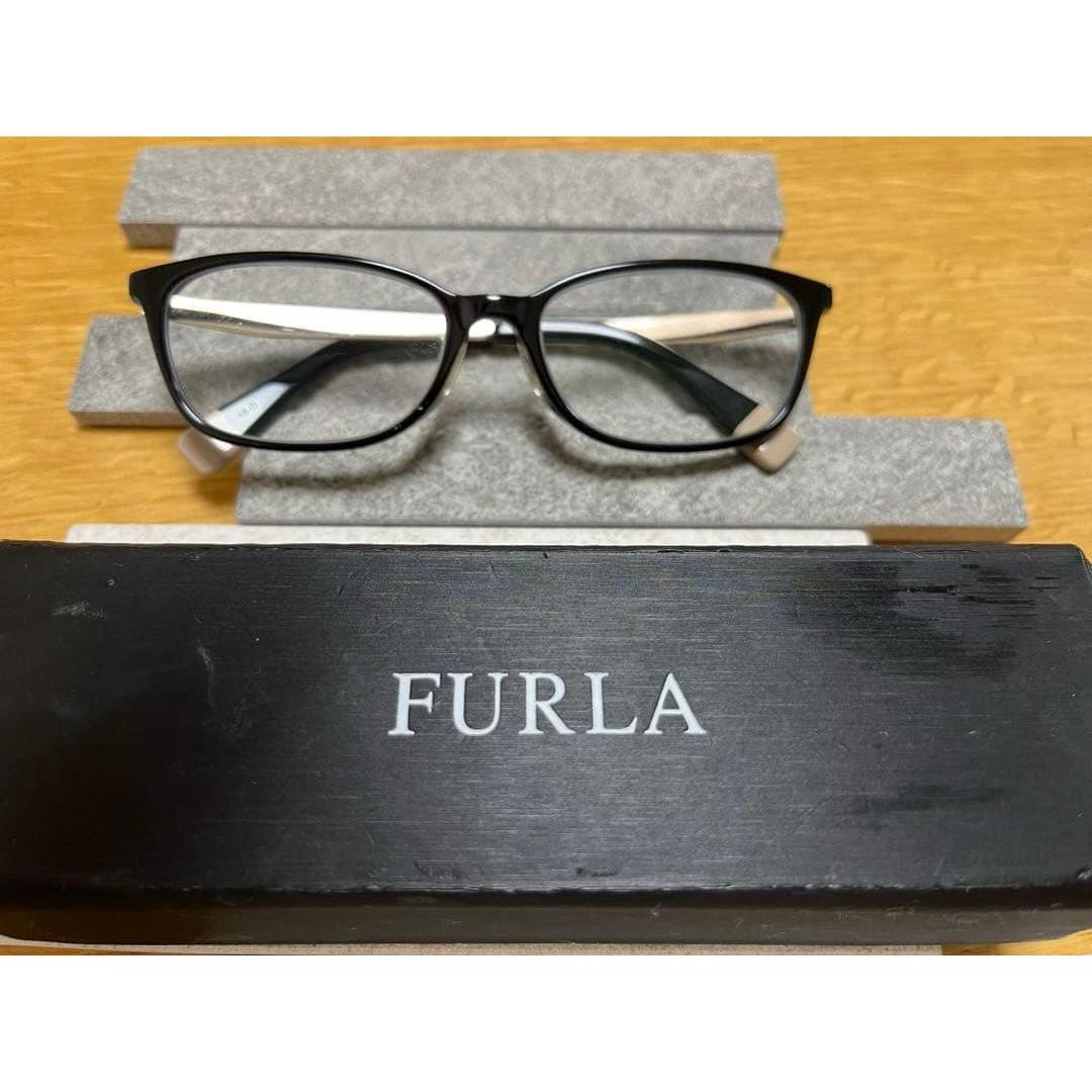 Used Lower price again! FURLA glasses frame VFU174J with case [Good condition]