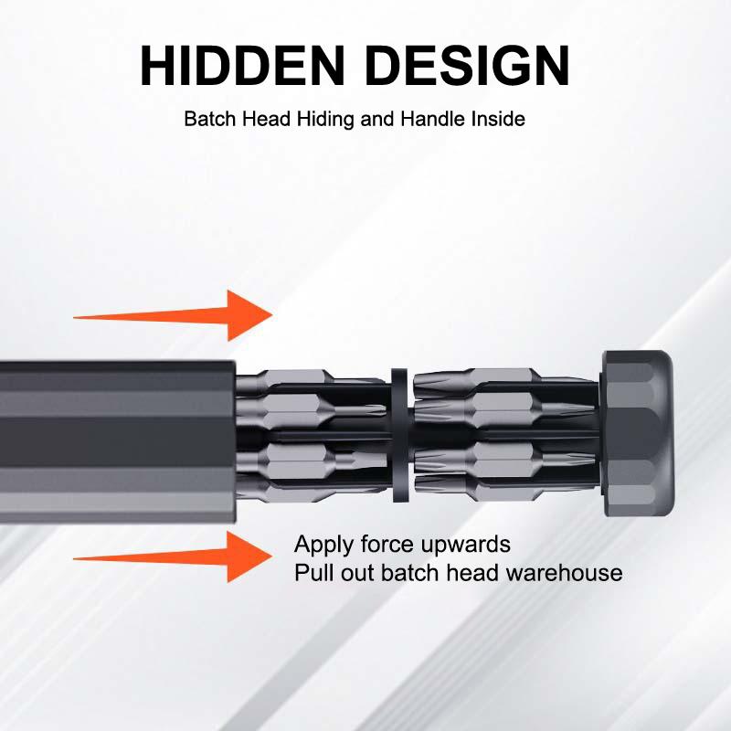 27 In 1 Portable Mini Screwdriver Set Small Precision Screwdriver Magnetic Drill Bits Repair Tools For Eyeglass Watches
