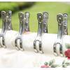 10 Pcs Large Beach Towel Pegs Clips Stainless Steel Beach Towel Pegs - PJ
