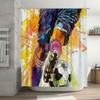 Football Shower Curtain Sports Lover Gift Waterproof Decor Modern Bath Room Art Home Textile Patterned Backdrop