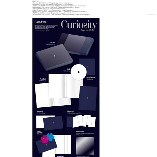 ?AND2BLE 1st Mini Album - Sequence 01 Curiosity (Gazed ver.) -R 2026.05.26