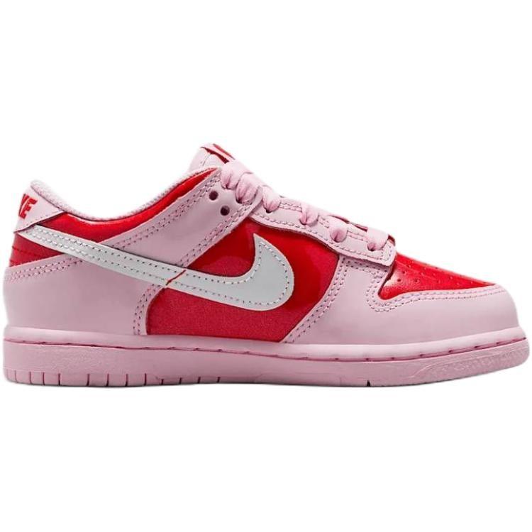 Nike Scarpe da Skateboard Dunk Low top per Bambini Rosa Bambini' IQ0220-663