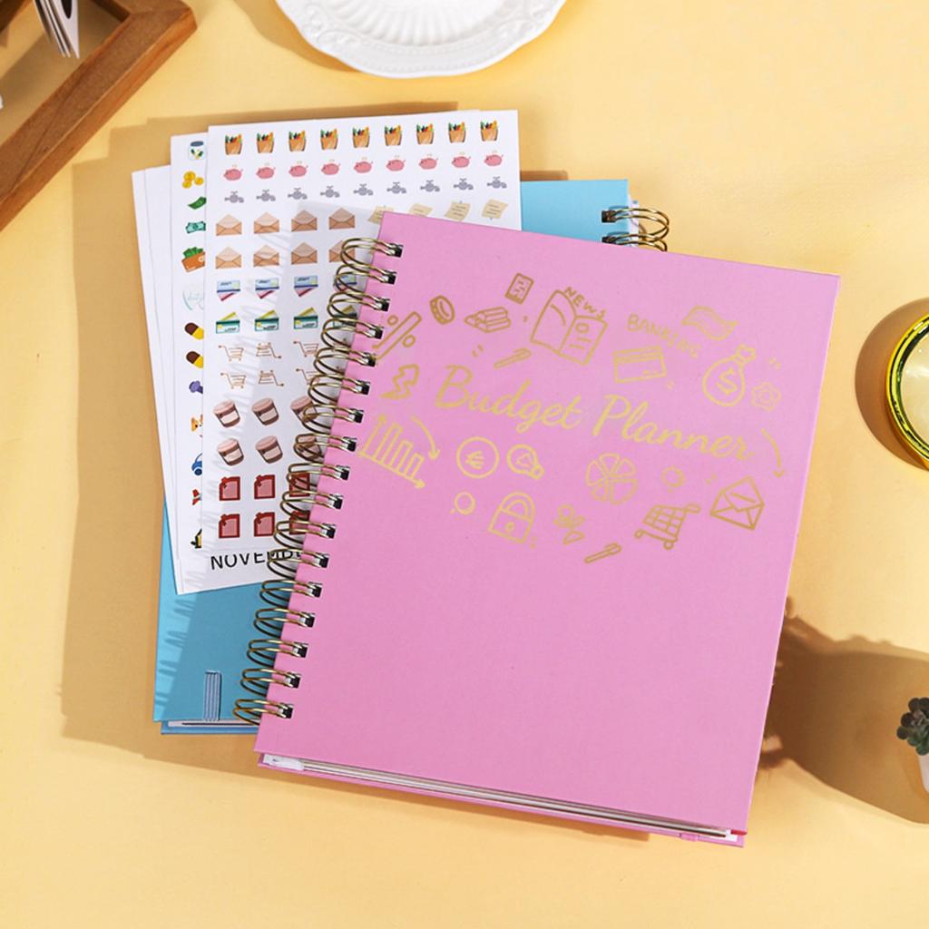 Financial Book Cash Budget Book B5 Notebook Financial Planning Plan Book Saving Money Account Book