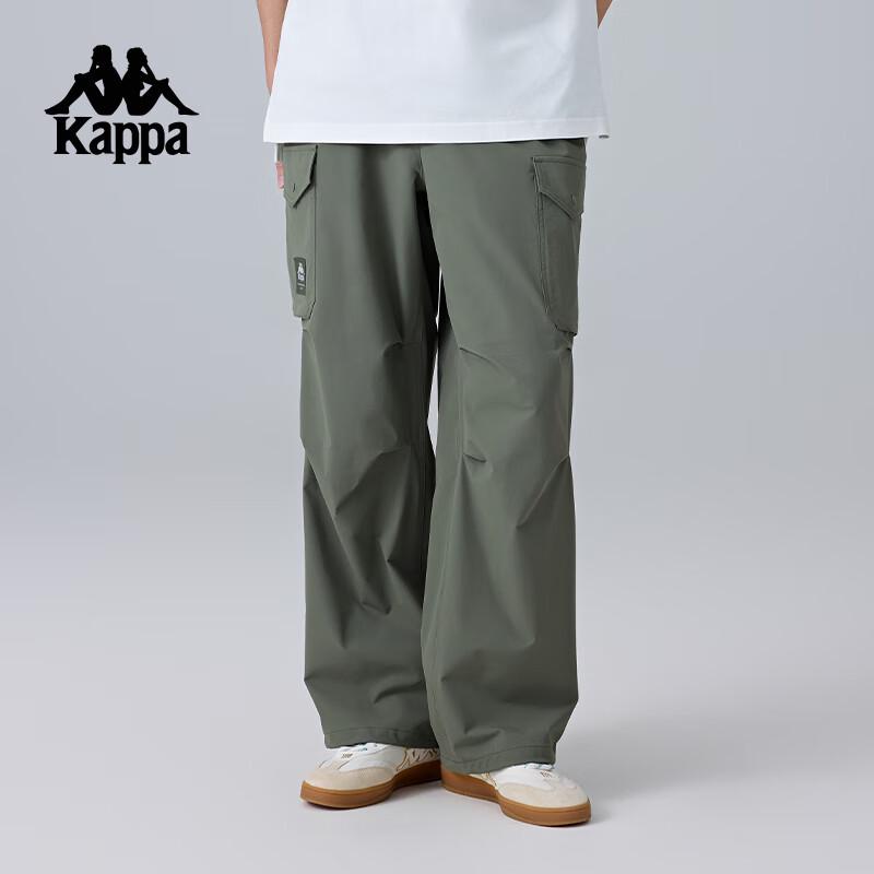 

Kappa Men s 2025 Loose Fit Straight-Leg Track Pants L