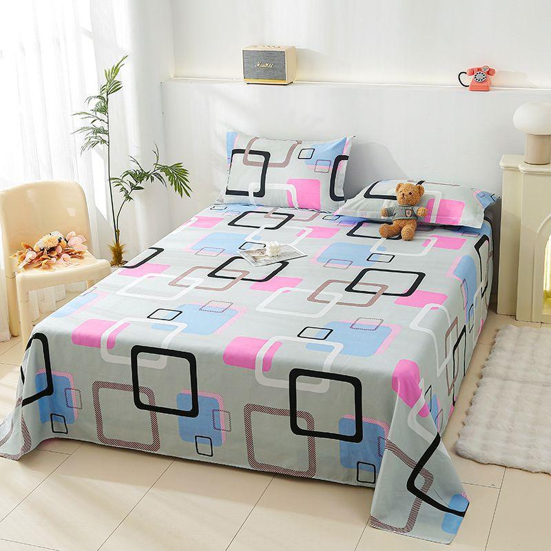 Warm and Comfortable Bed Sheets, Skin-friendly, All-season Dormitory Bed Sheets