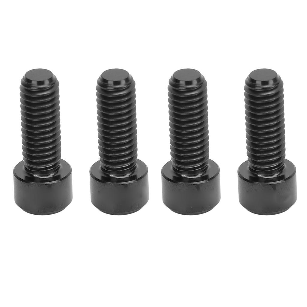 4 Pcs Disk Brake Caliper Screw M6x16mm Ti Alloy Sturdy Lightweight Low Temperature Drift Suppression Bike Brake Screw