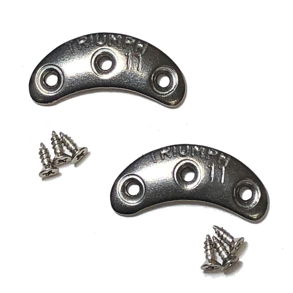 YRMS Triumph Vintage Steel Toe Reinforcement Guard Plates (Set of 2)