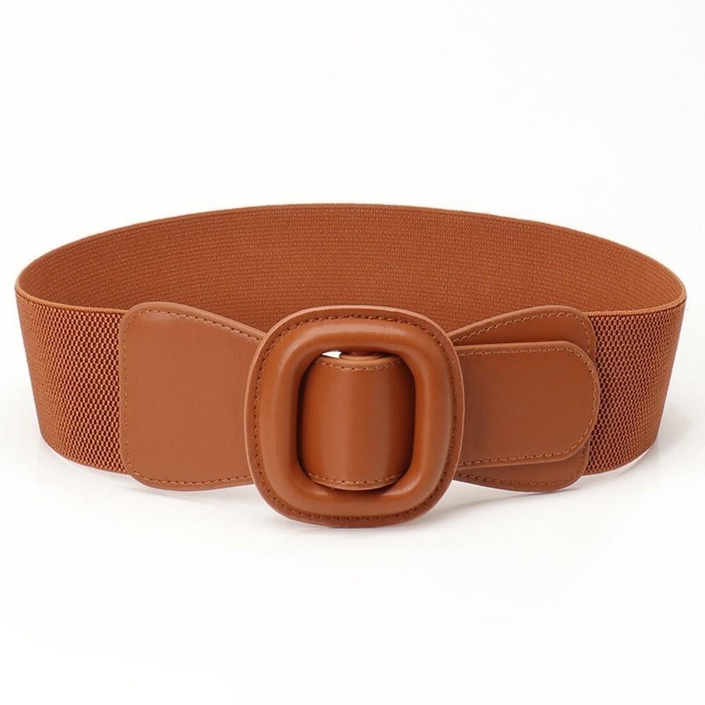 

Casual Women s Elastic Belt Simple Waist Strap Trend Waistband Women верблюд