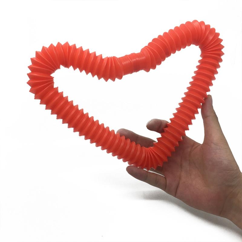 Kinder Entlüftung Dekompression Spielzeug Farbige Teleskopröhre Lustige Wasserpfeife zum Stressabbau Geburtstag