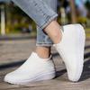 Fashion Fashion Sneakers Women's Mesh Summer Thick Bottom Casual Walking Outdoor Lightweight Breathable Platform Loafers Hot Selling