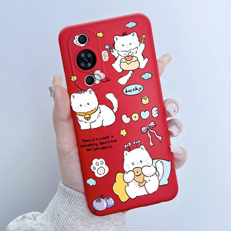 For Huawei Nova 12s Case Soft Silicone TPU Cute Panda Astronaut Cover for Huawei Nova 11 Pro Ultra Nova12S FOA-LX9 Coque Fundas