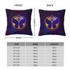 Tomorrowlandd Pillow Case Electronic Music Festival Cushion Covers Polyester Decor Throw Pillow Case Cover For Car 45*45Cm